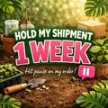 Hold up!  Hold my order one week!